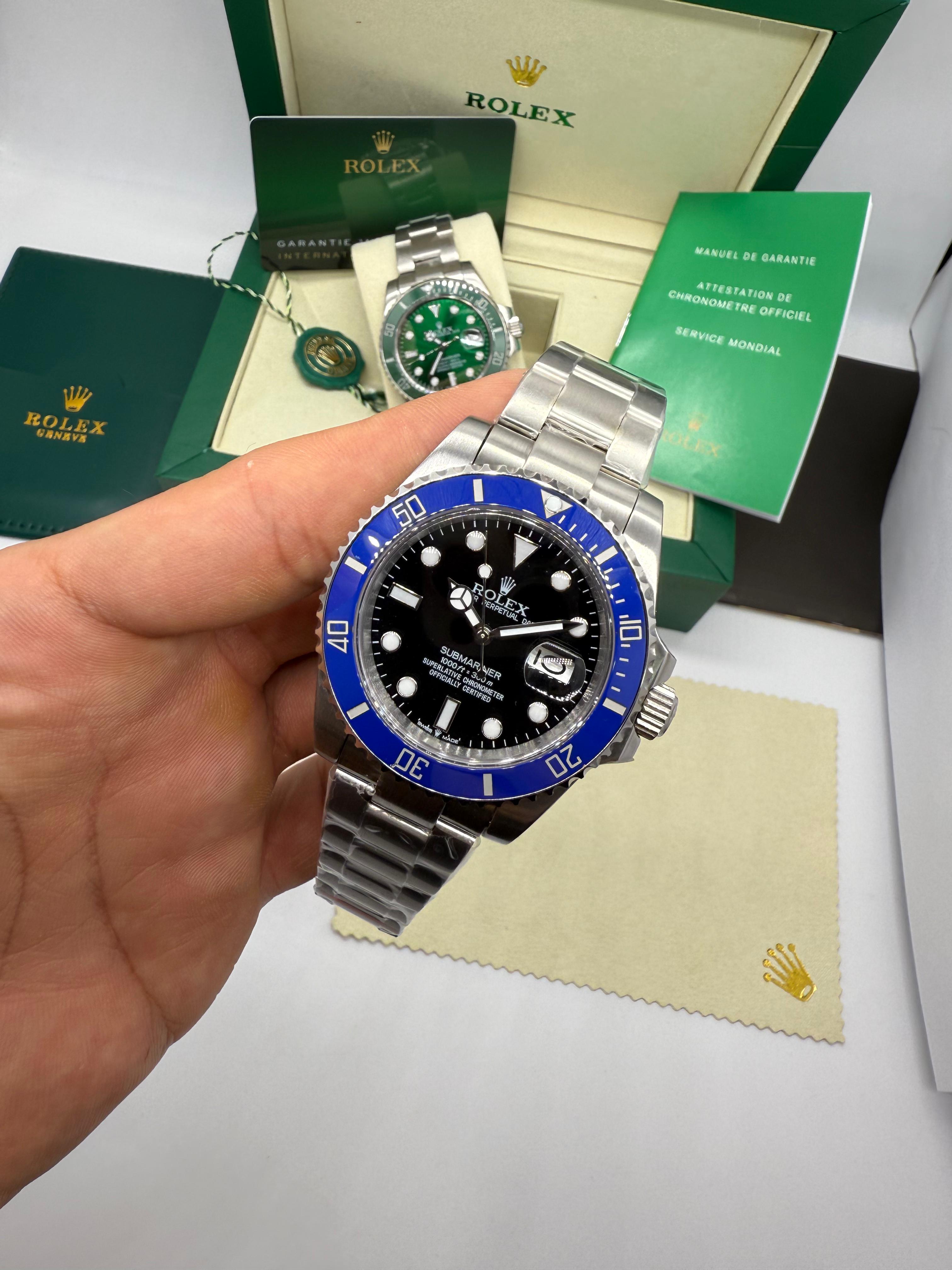Rolex Submariner Black and Blue