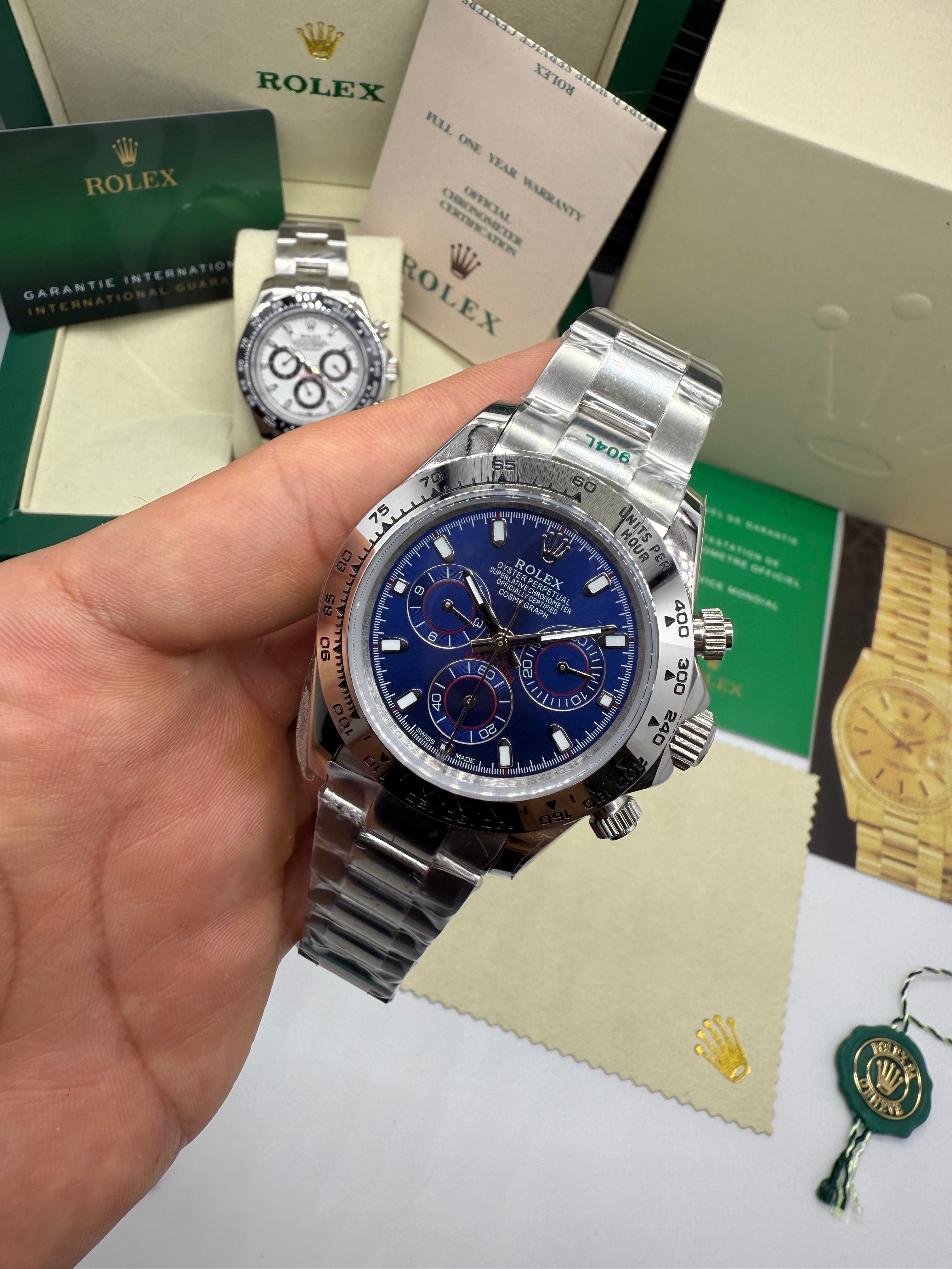 Rolex Cosmograph Daytona mostrador blue