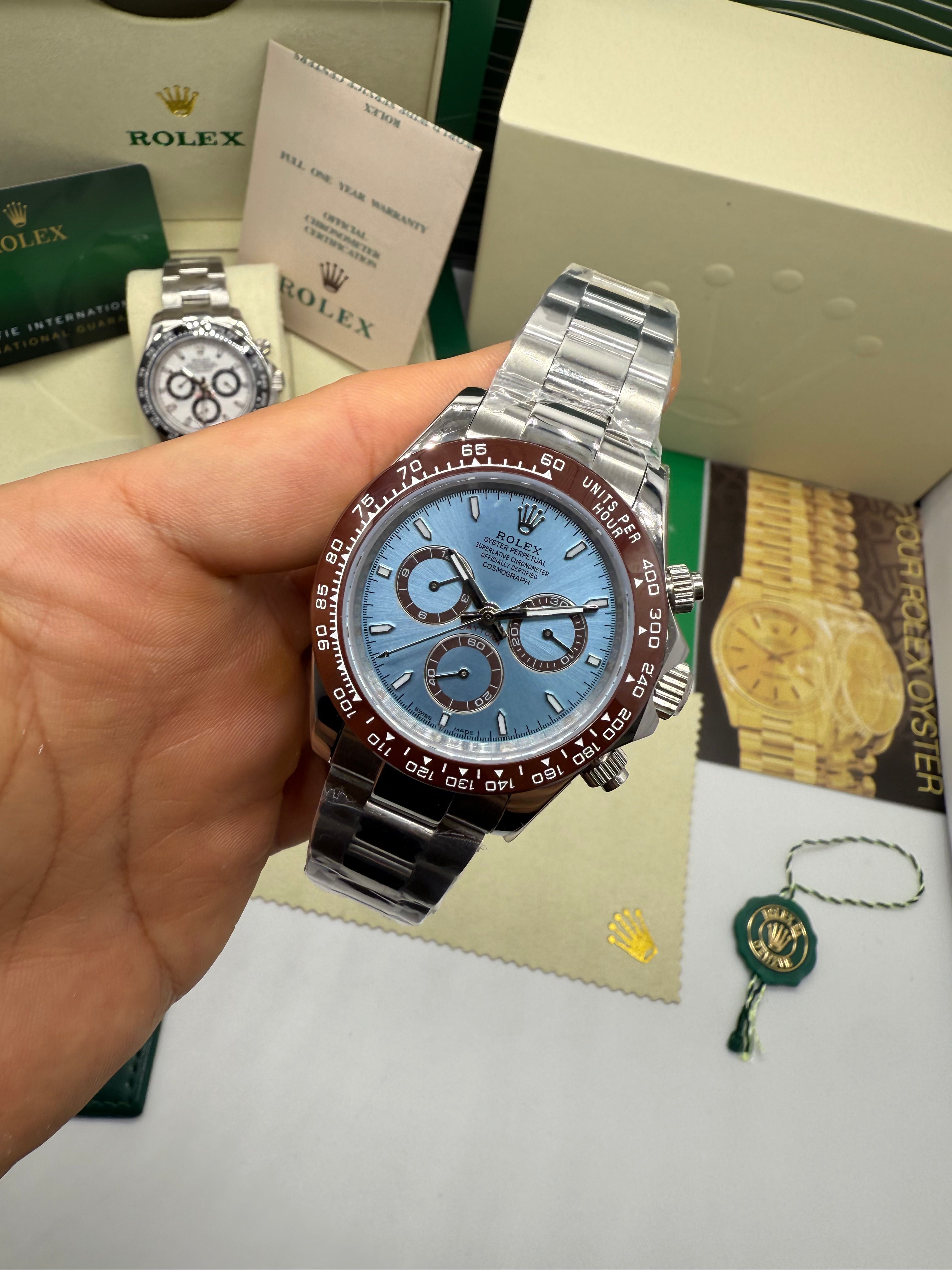 Rolex Cosmograph Daytona “Platona” Ice Blue