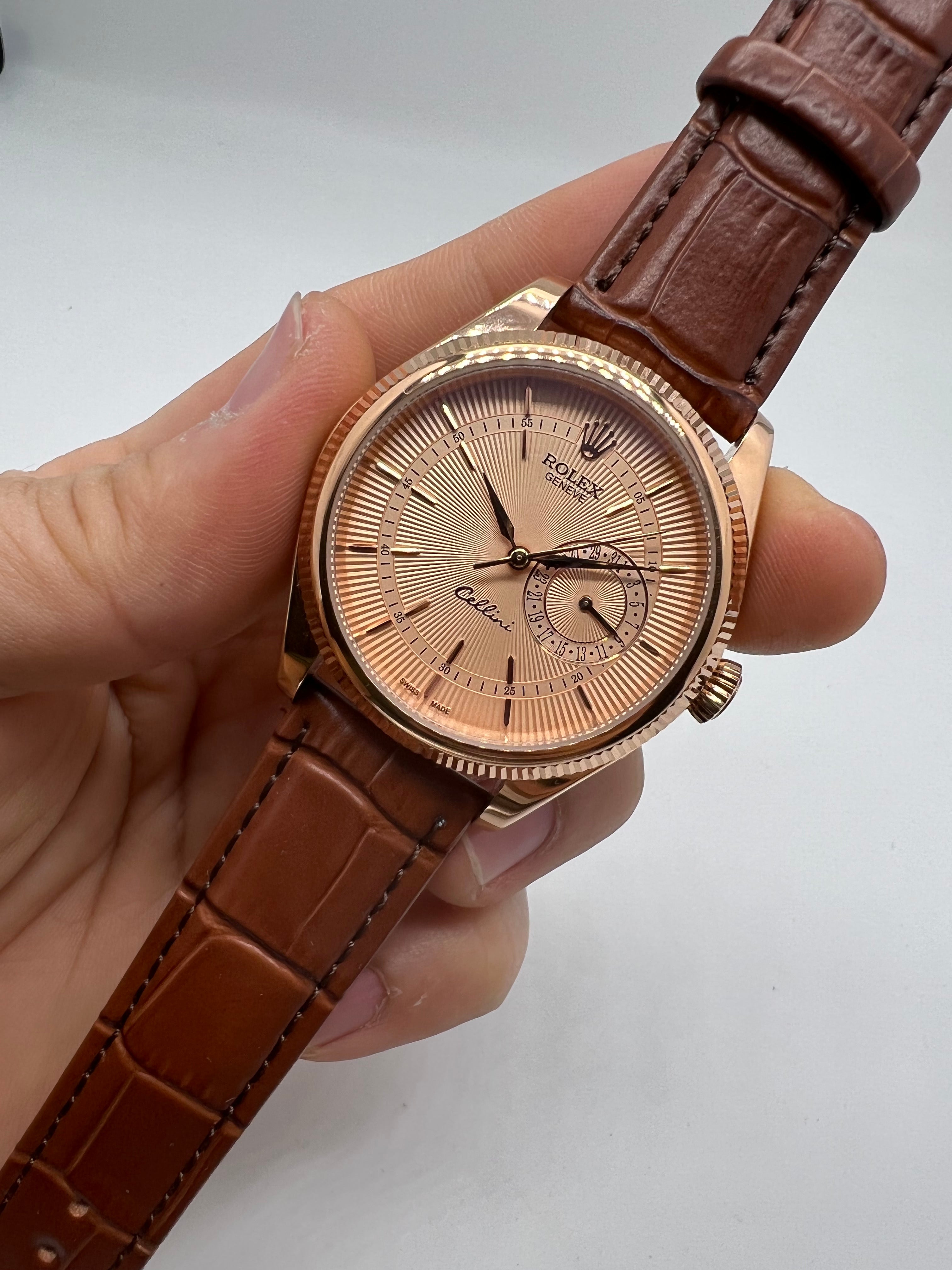 Rolex Cellini Date Gold Everose
