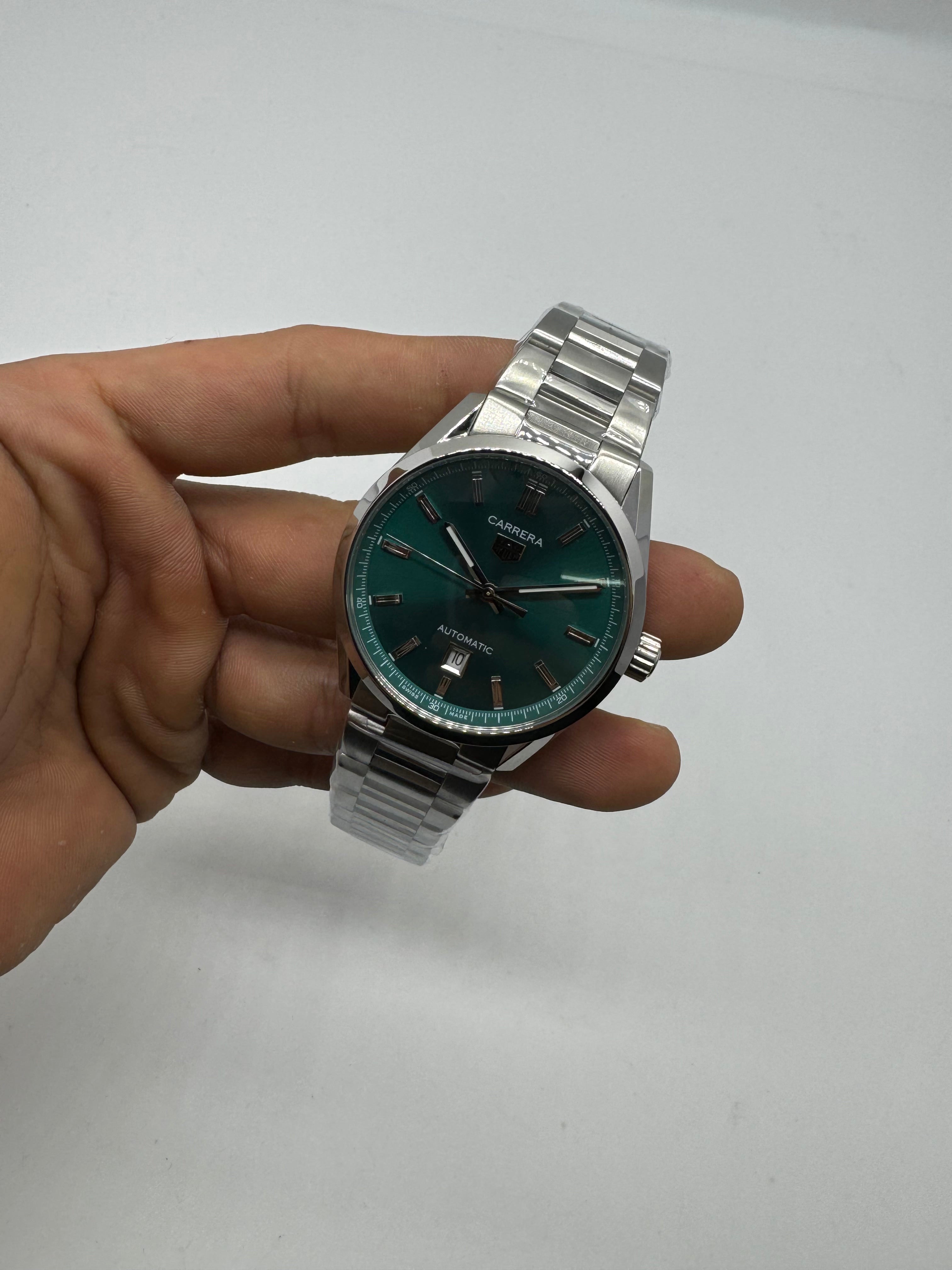 TAG Heuer Carrera Automatic British Racing Green — Tag Heuer