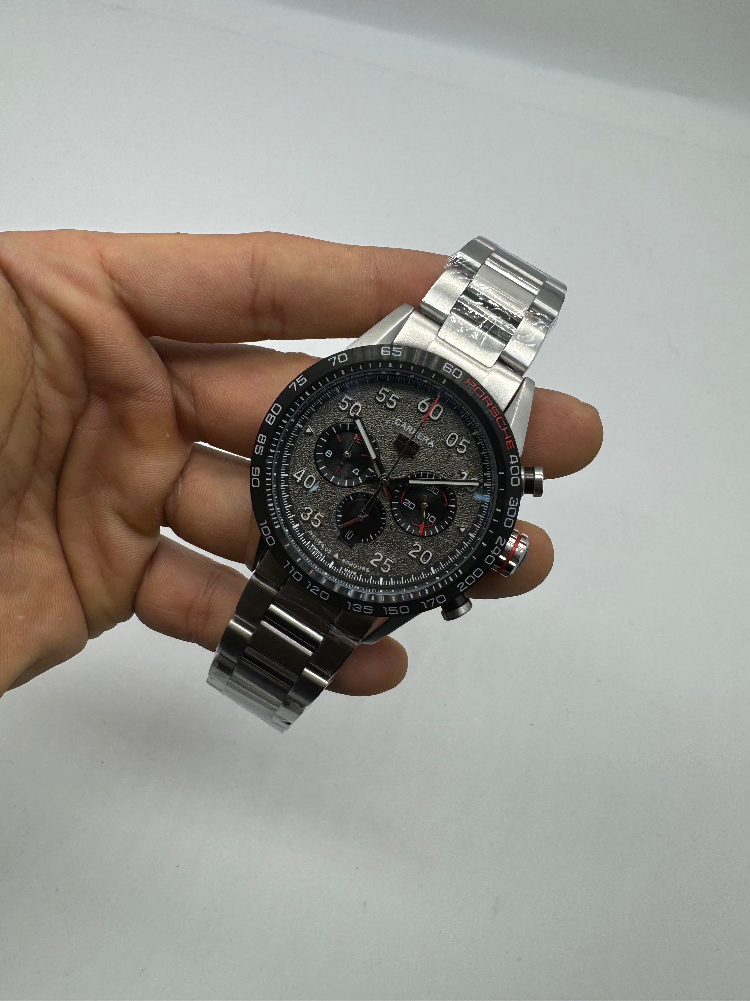 TAG Heuer Carrera Porsche Asphalt Grey Chronograph Special Edition — Tag Heuer