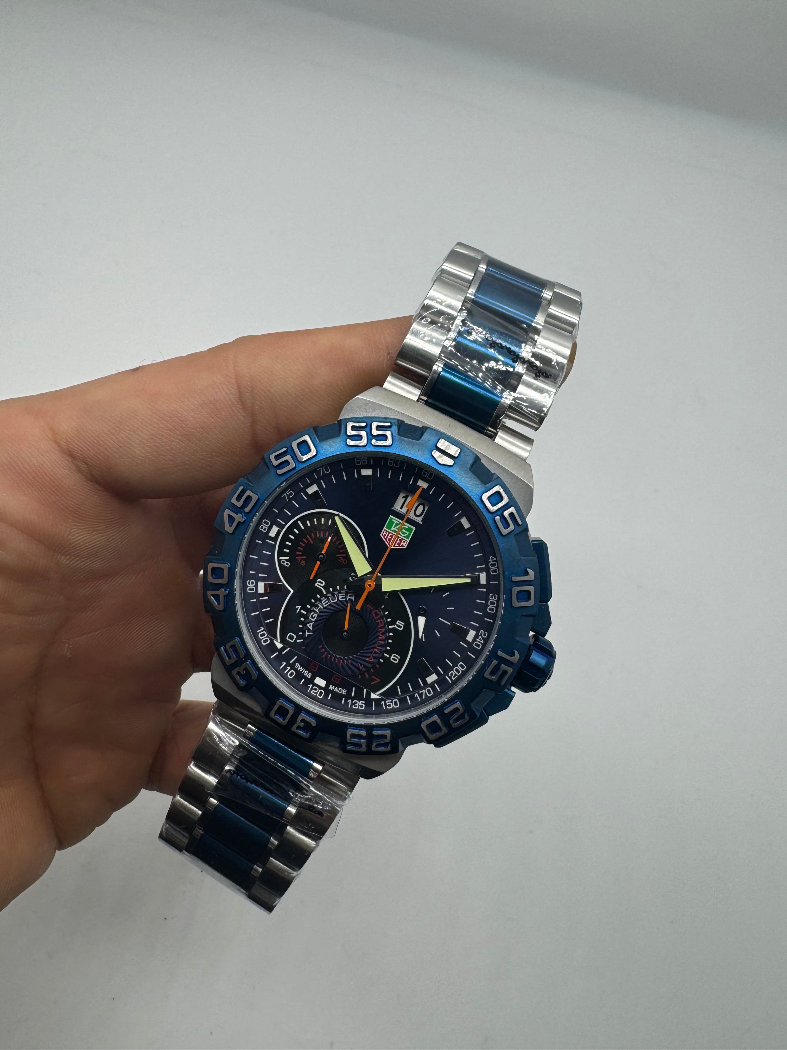 TAG Heuer Formula 1 Chronograph Blue Sunray — Tag Heuer