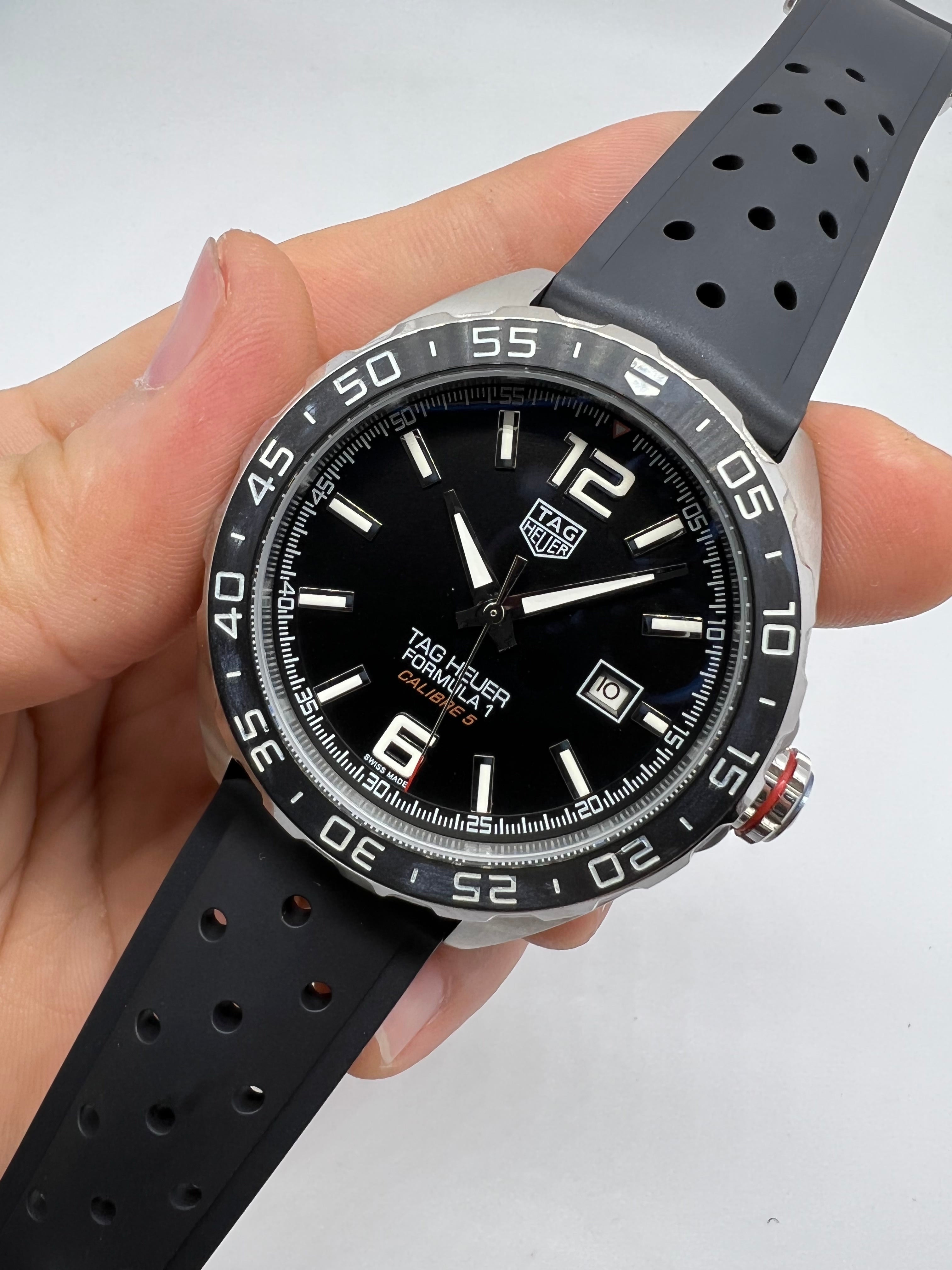 TAG Heuer Formula 1 Calibre 5 Black Dial — Tag Heuer