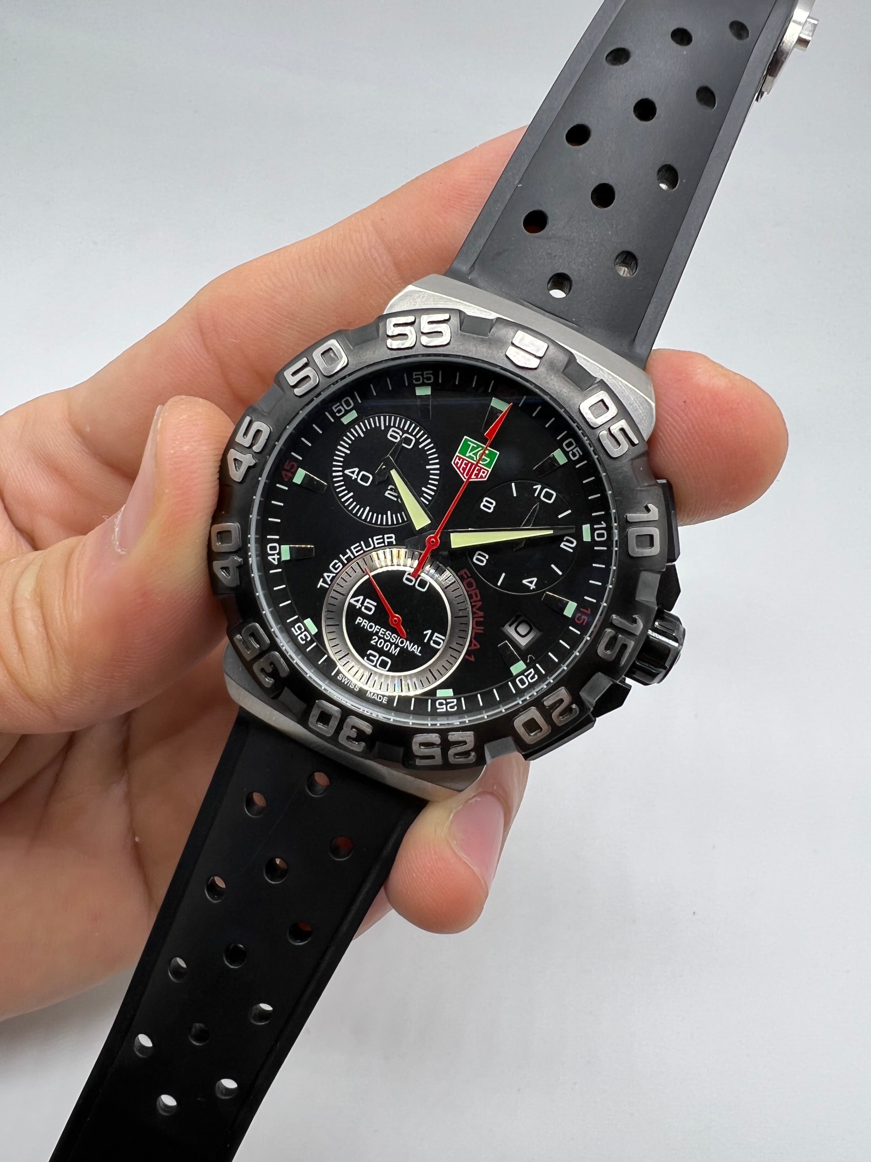 TAG Heuer Formula 1 Professional 200M Cronógrafo Preto