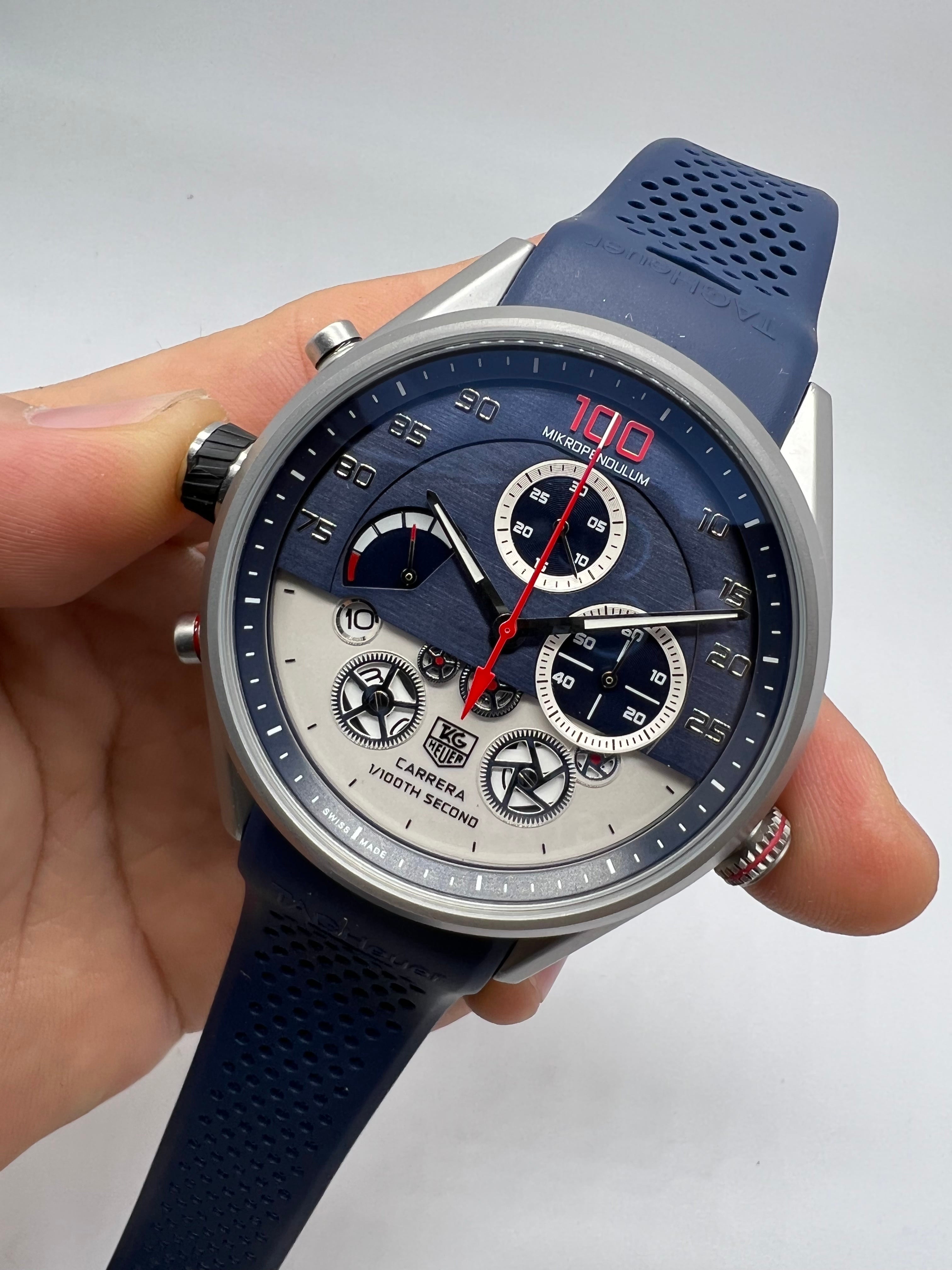 TAG Heuer Carrera Mikropendulum 1/100th Second — Tag Heuer
