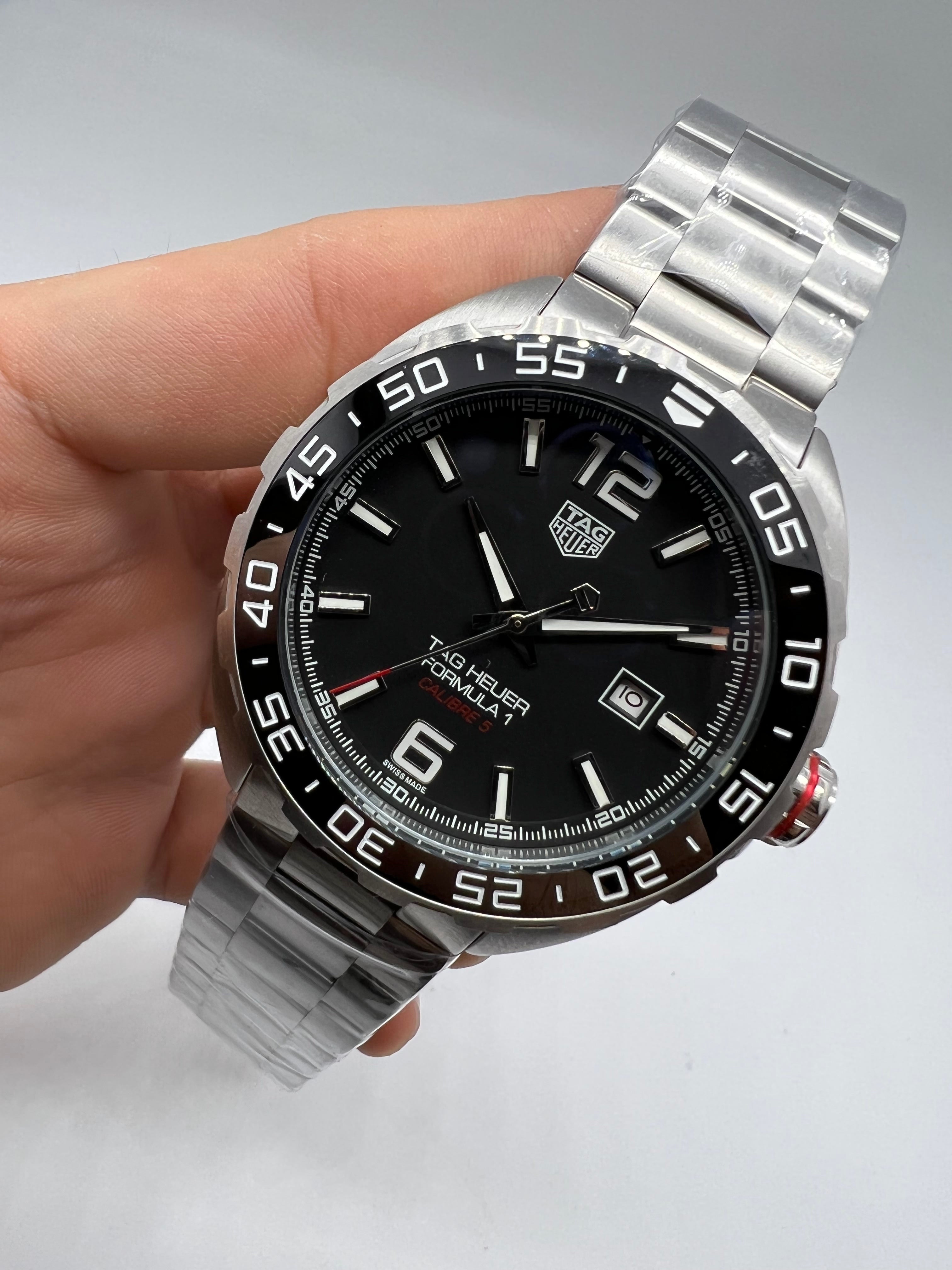 TAG Heuer Formula 1 Calibre 5 Preto — Tag Heuer