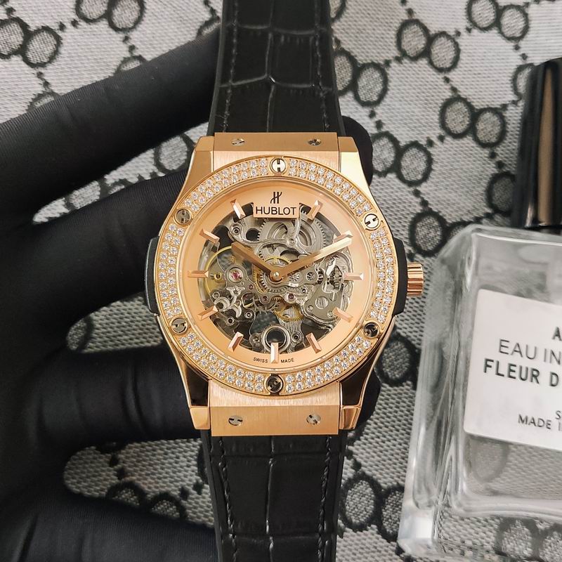 Hublot Classic Fusion Skeleton Automatic (Diamond Bezel) — Hublot