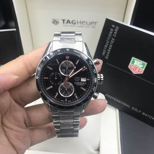 TAG Heuer Carrera Calibre 16 Chronograph — Ref. CV2015.BA0786 — Tag Heuer