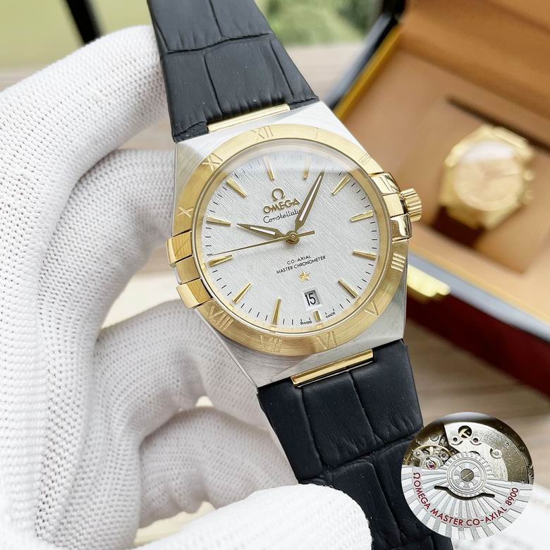 Omega Constellation Co-Axial Master Chronometer “Wood Textured Dial” – Edição Fantasy — Omega