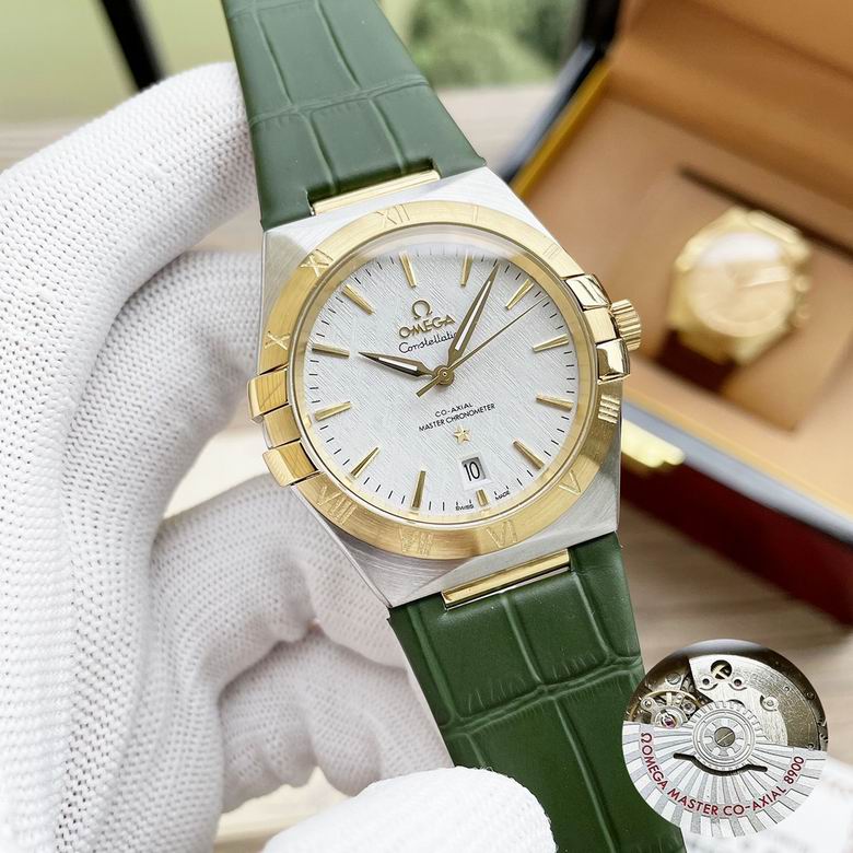 Omega Constellation Co-Axial Master Chronometer “Wood Textured Dial” – Edição Fantasy — Omega