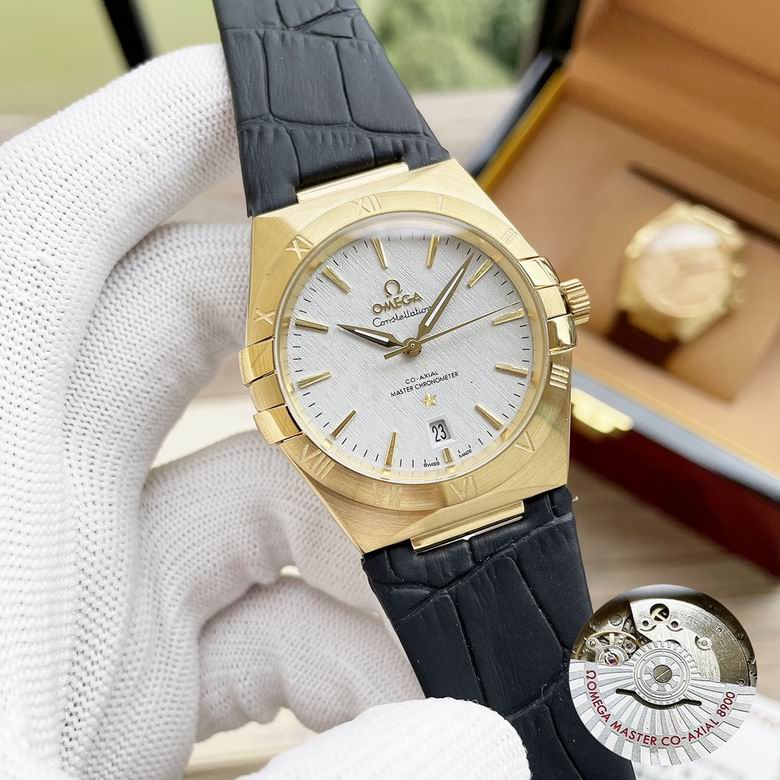 Omega Constellation Co-Axial Master Chronometer “Wood Textured Dial” – Edição Fantasy