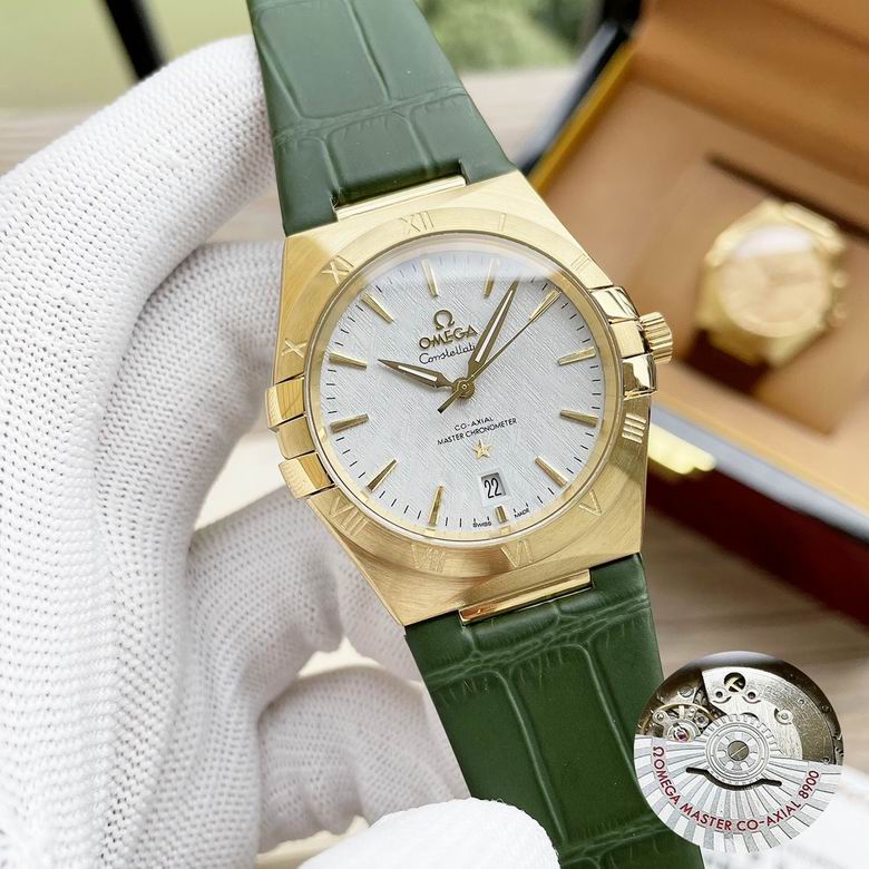 Omega Constellation Co-Axial Master Chronometer “Wood Textured Dial” – Edição Fantasy — Omega