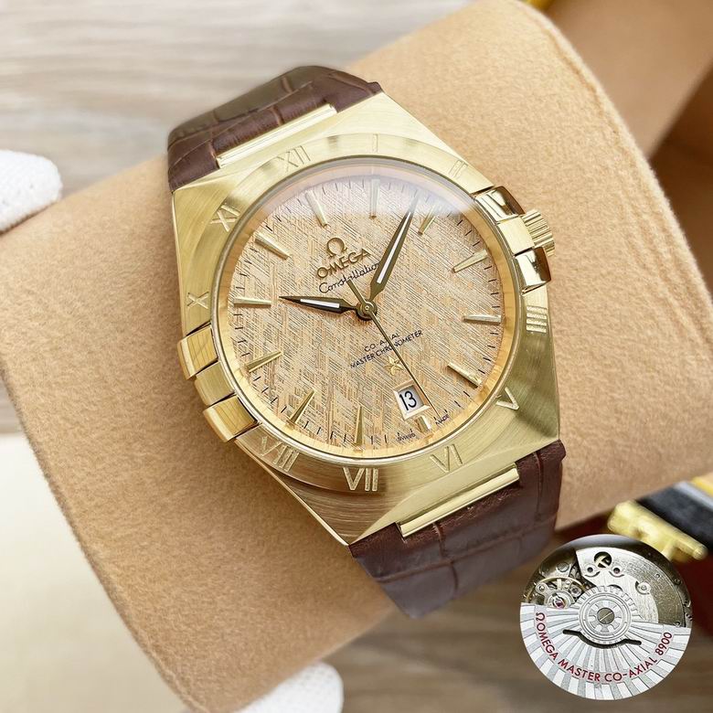 Omega Constellation Co-Axial Master Chronometer “Wood Textured Dial” – Edição Fantasy — Omega