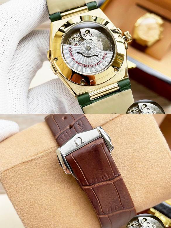 Omega Constellation Co-Axial Master Chronometer “Wood Textured Dial” – Edição Fantasy — Omega
