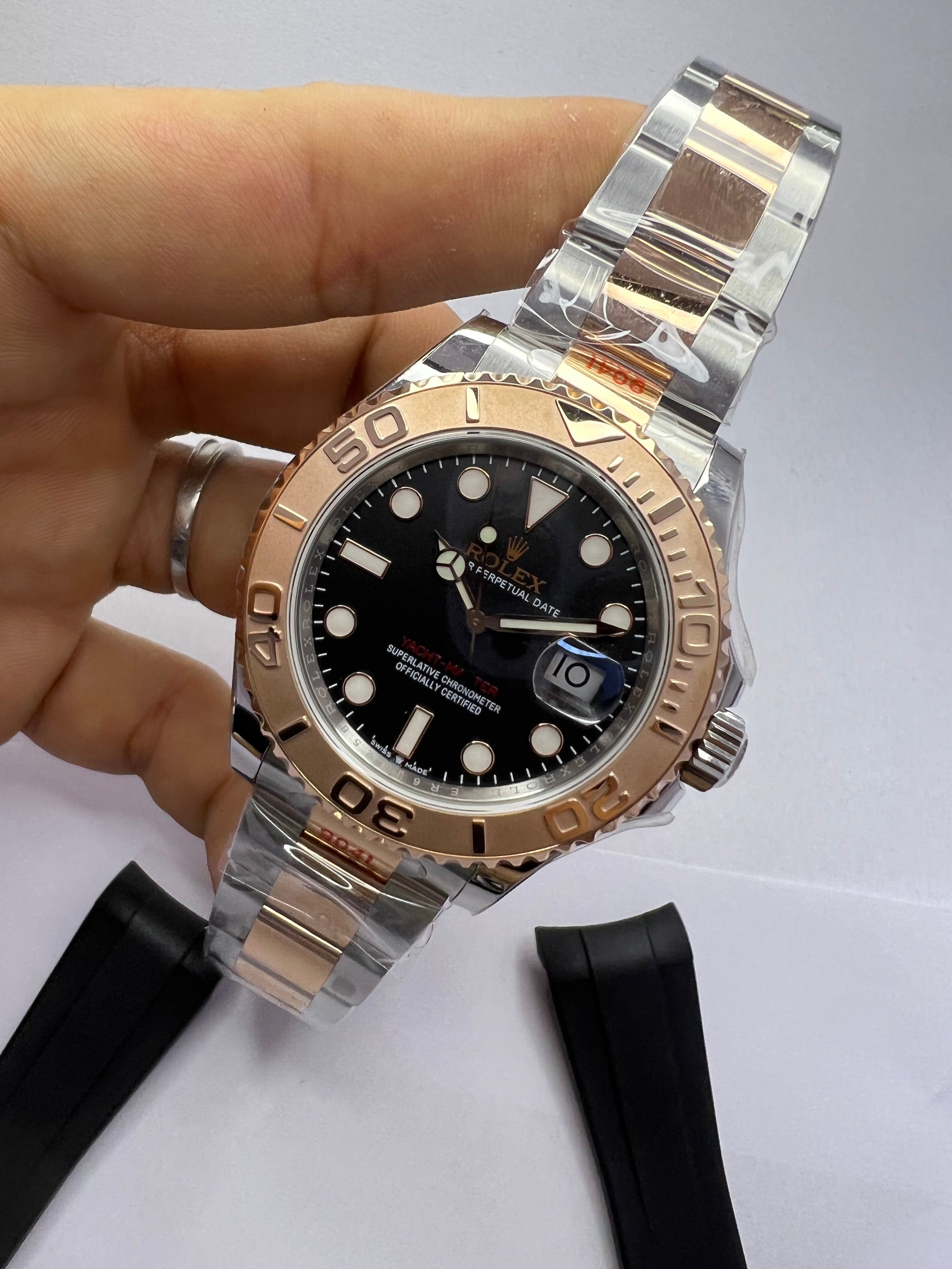 Rolex Yacht-Master 40 – Ref. 126621 – Rolesor Everose (Aço + Ouro Rosa)