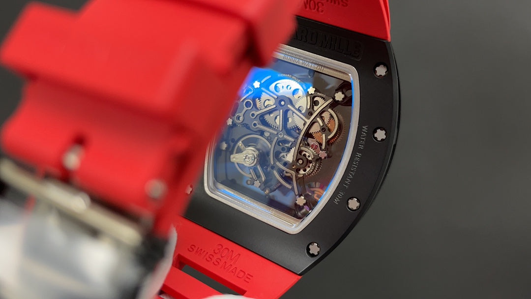 Richard Mille RM 35-02 “Rafael Nadal” – Edição Preto/Vermelho Skeleton — Richard Mille