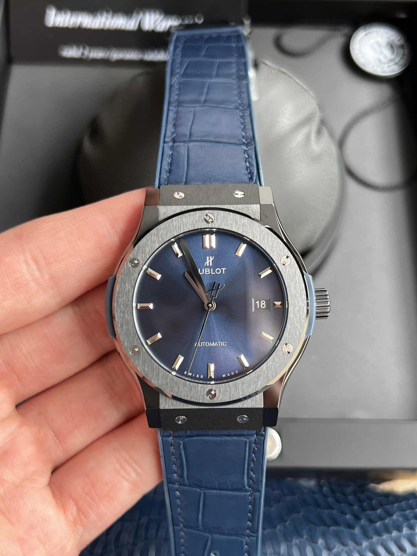 Hublot Classic Fusion Cocodrilo