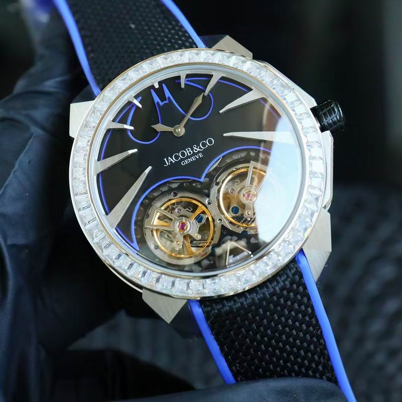 Jacob & Co. Twin Turbo Batman Edition baggete — Jacob & Co