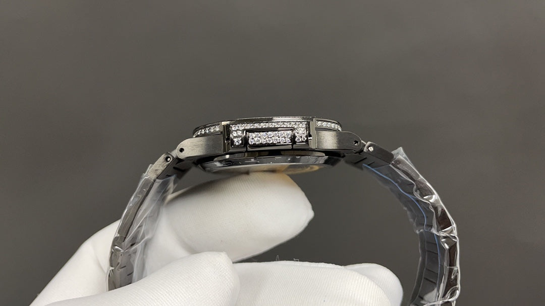 Patek Philippe Nautilus 5711/1A – Iced Out (Aftermarket) — Patek Philippe