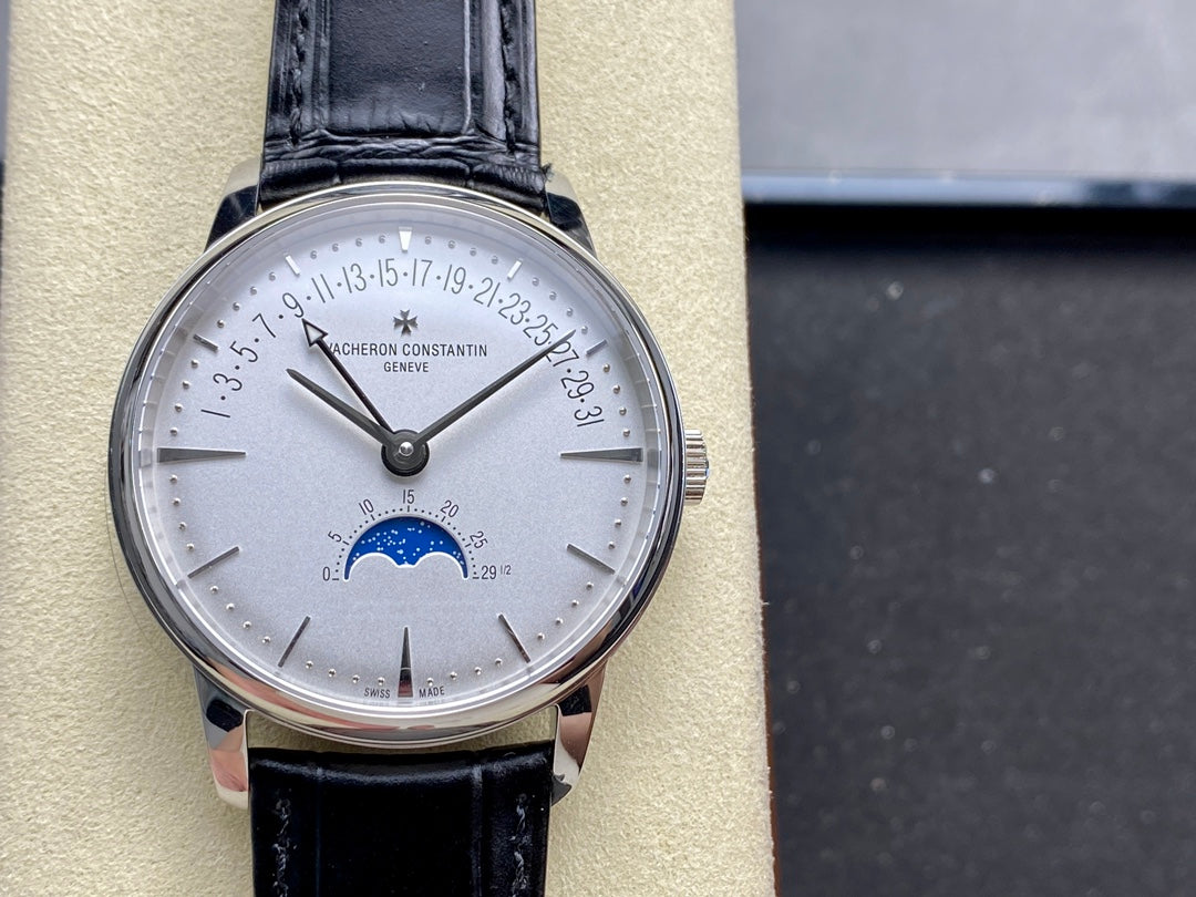 Vacheron Constantin Patrimony Moon Phase & Retrograde Date — Vacheron Constantin
