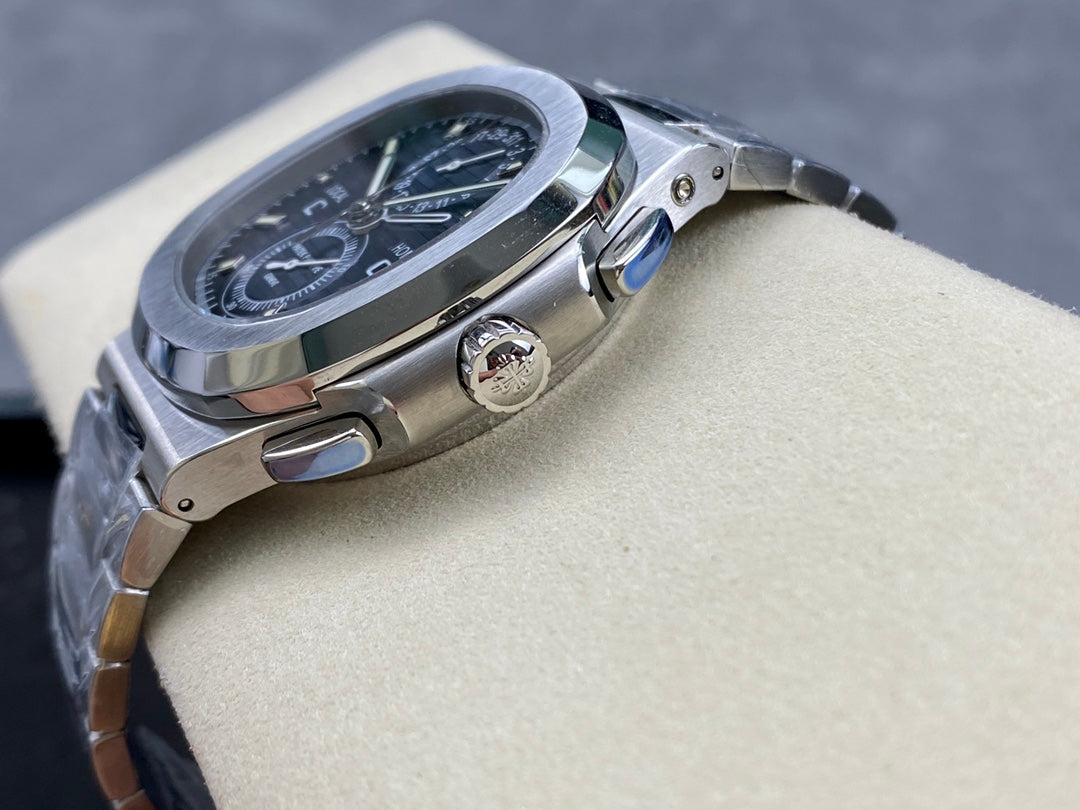 Patek Philippe Nautilus Travel Time Chronograph Ref. 5990/1A-001 — Patek Philippe
