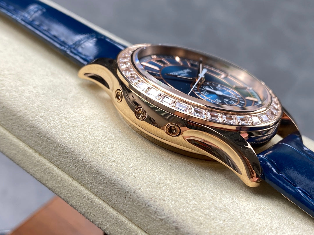 Patek Philippe Chronograph Ref. 5930R-010 (World Time Chronograph, versão engastada personalizada) — Patek Philippe