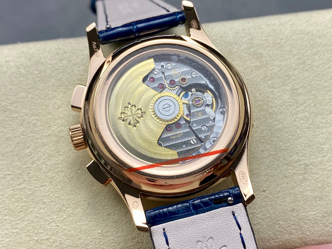 Patek Philippe Chronograph Ref. 5930R-010 (World Time Chronograph, versão engastada personalizada) — Patek Philippe