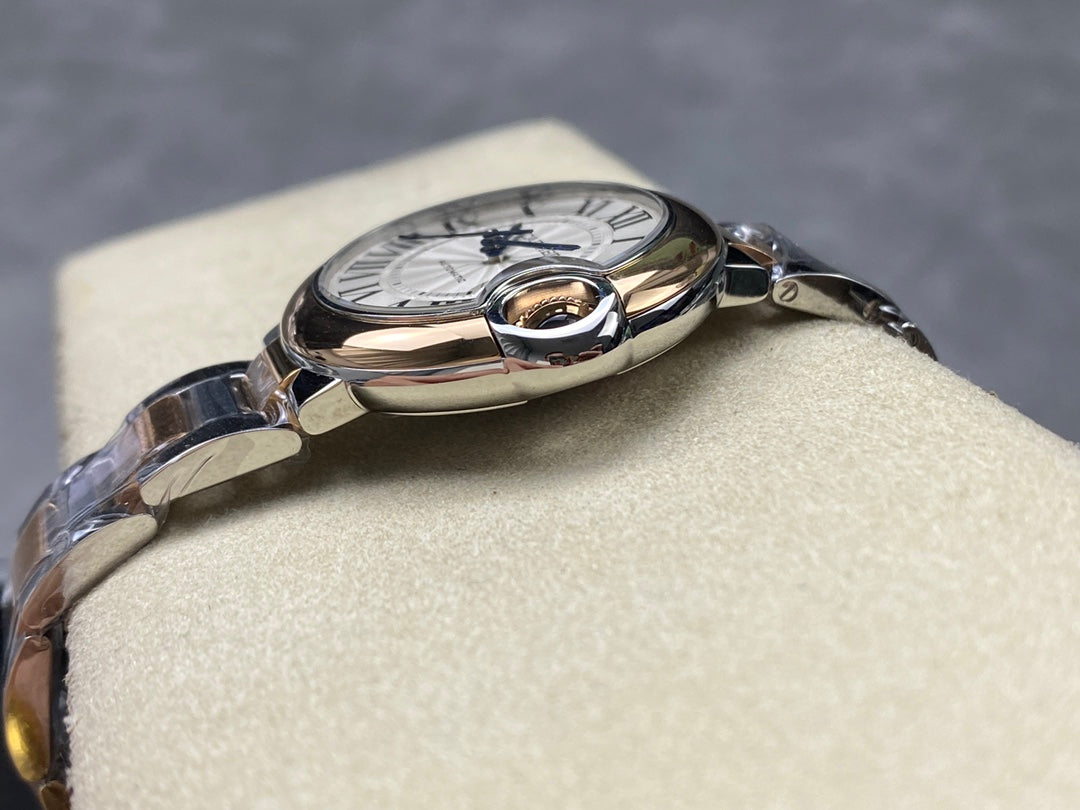 Cartier Ballon Bleu de Cartier 42mm Ref. W2BB0024 (aço e ouro rosa) — Cartier