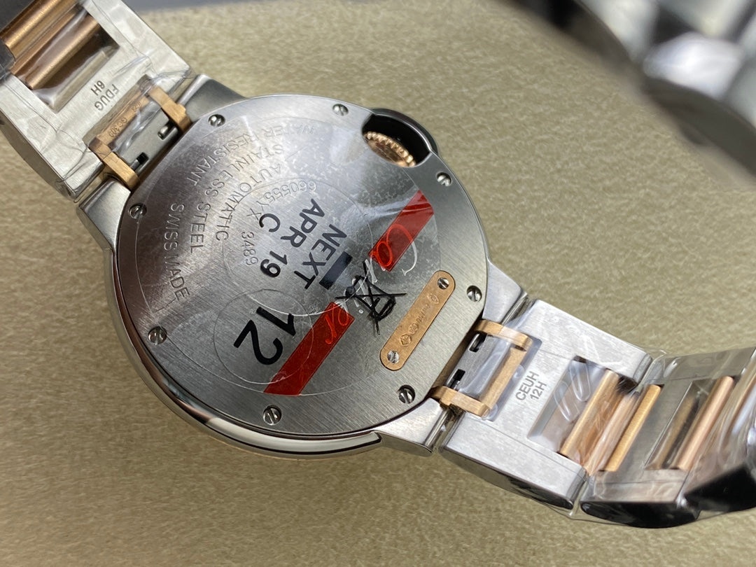 Cartier Ballon Bleu de Cartier 42mm Ref. W2BB0024 (aço e ouro rosa) — Cartier