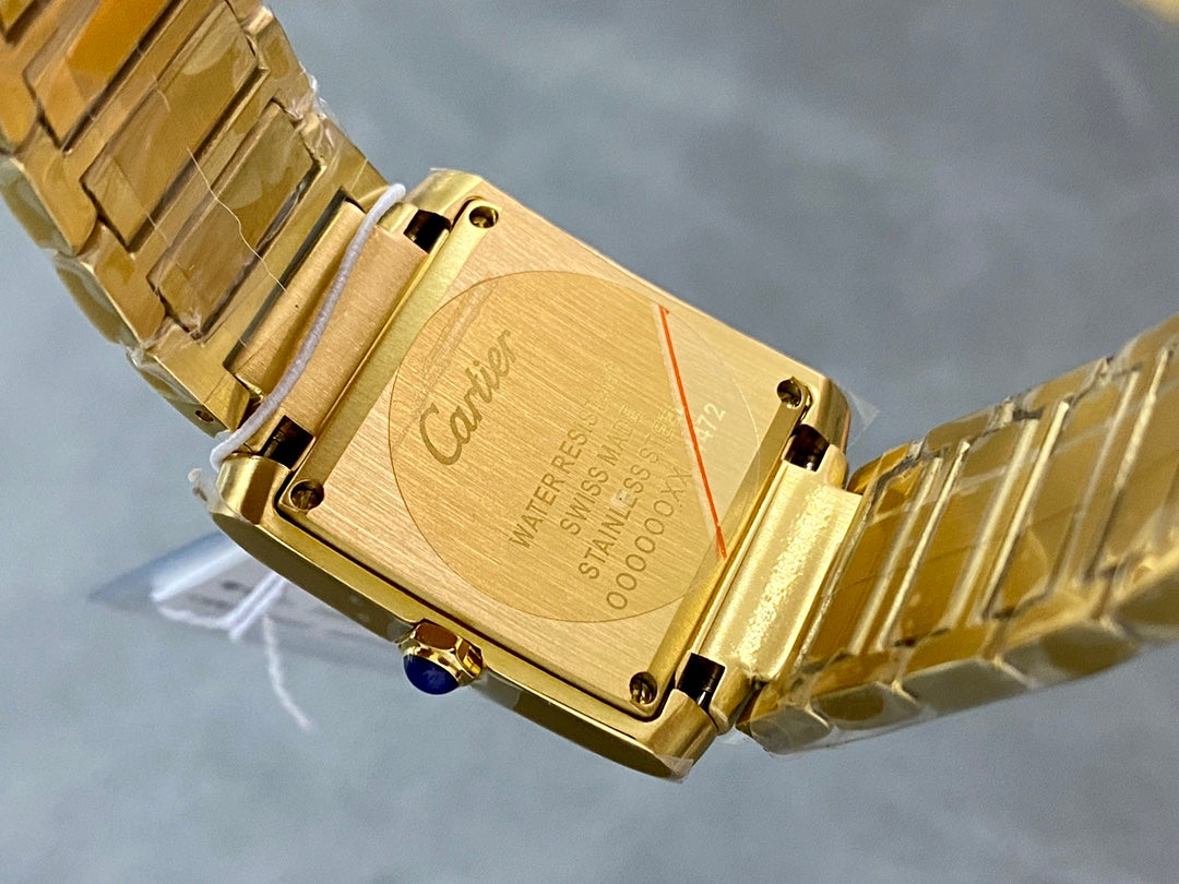 Cartier Tank Française Small Model (ouro amarillo 18k) — Cartier