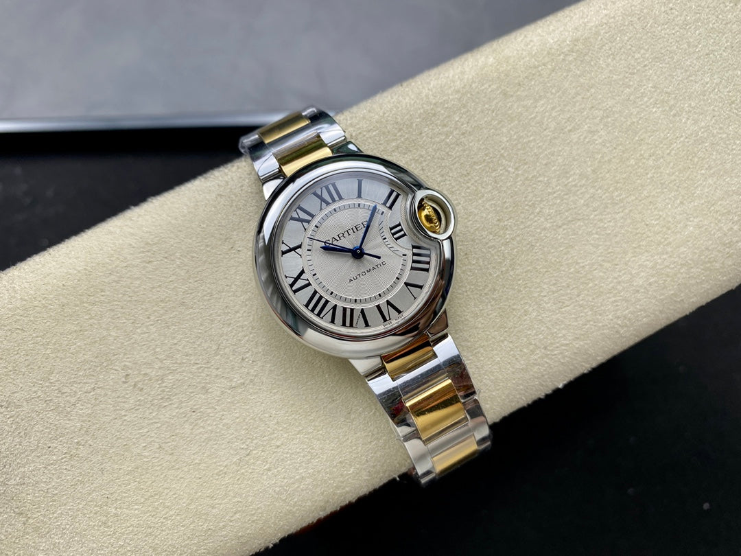Cartier Ballon Bleu de Cartier 36mm Automatic (aço e ouro amarillo) — Cartier