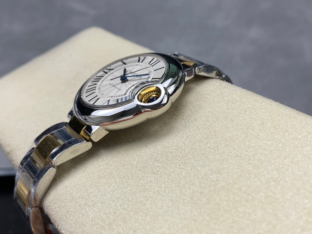 Cartier Ballon Bleu de Cartier 36mm Automatic (aço e ouro amarillo) — Cartier