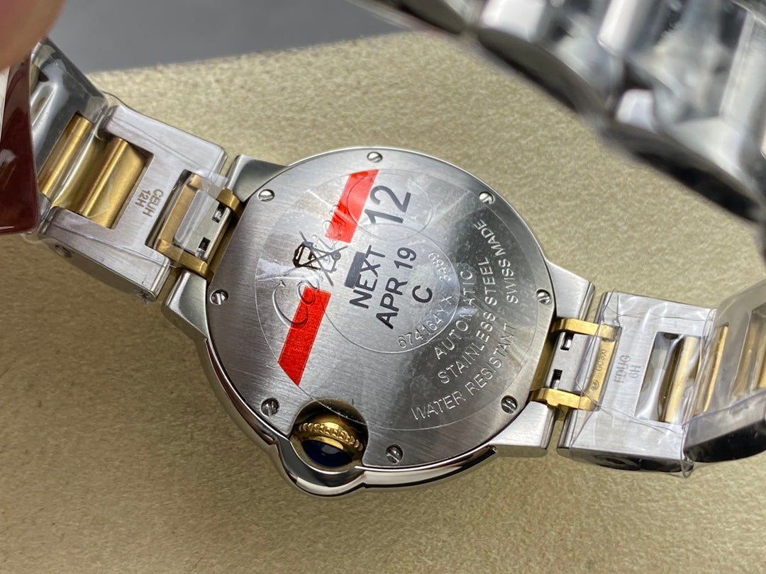 Cartier Ballon Bleu de Cartier 36mm Automatic (aço e ouro amarillo) — Cartier
