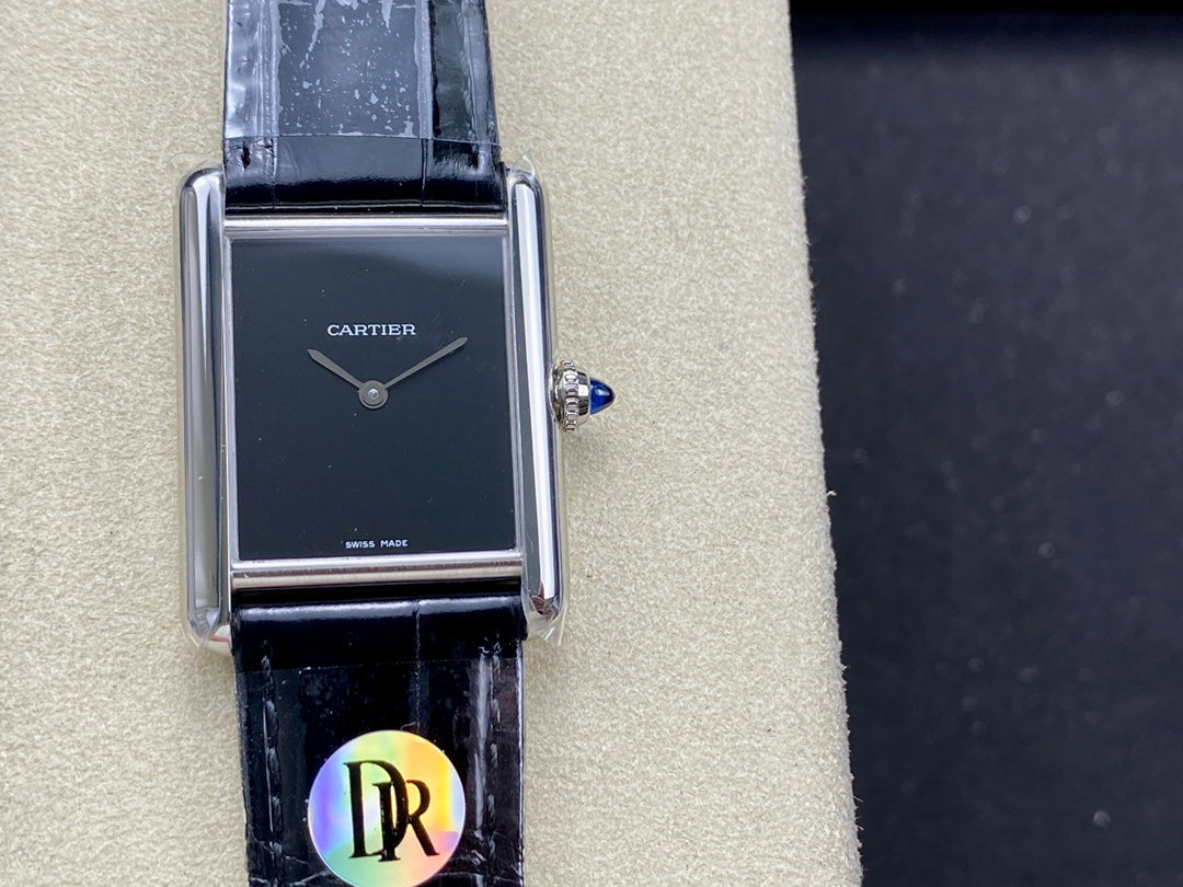 Cartier Tank Must (versão moderna en aço)