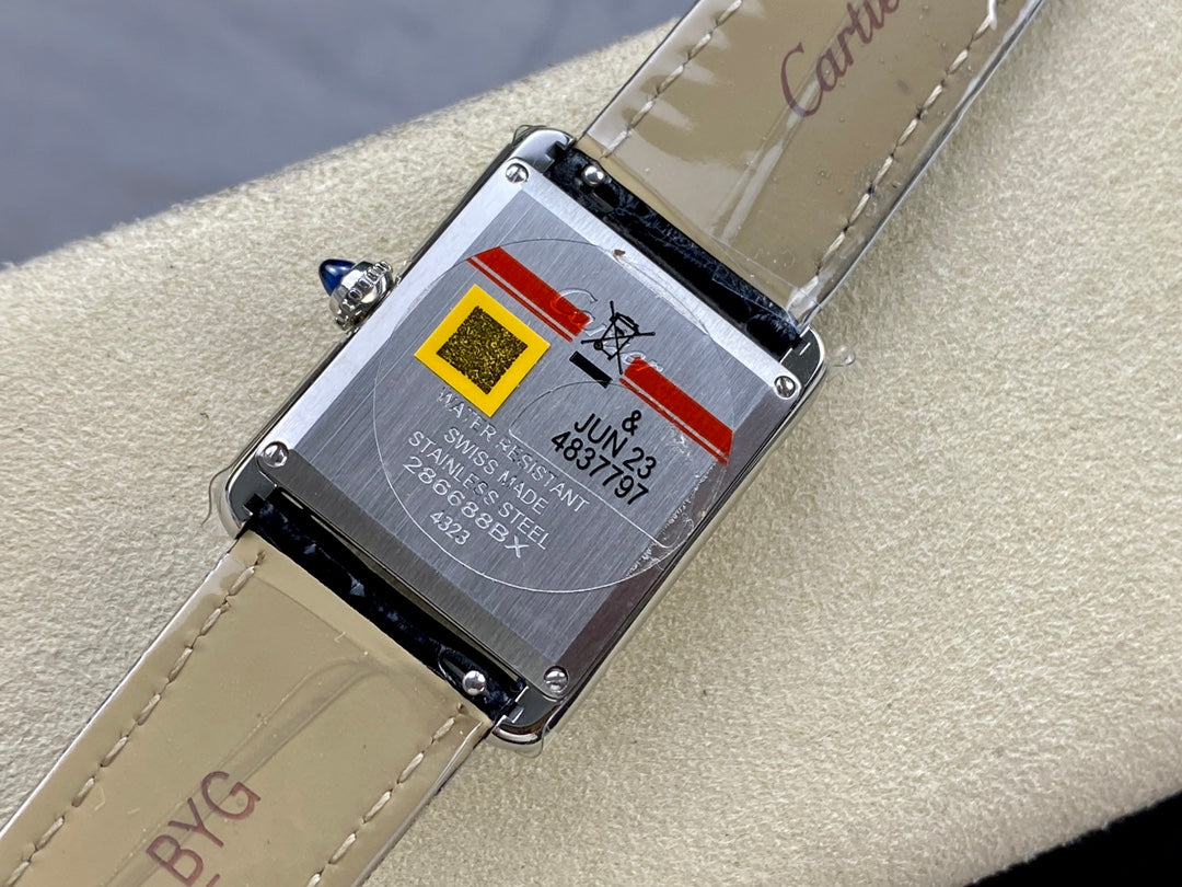 Cartier Tank Must (versão moderna en aço) — Cartier