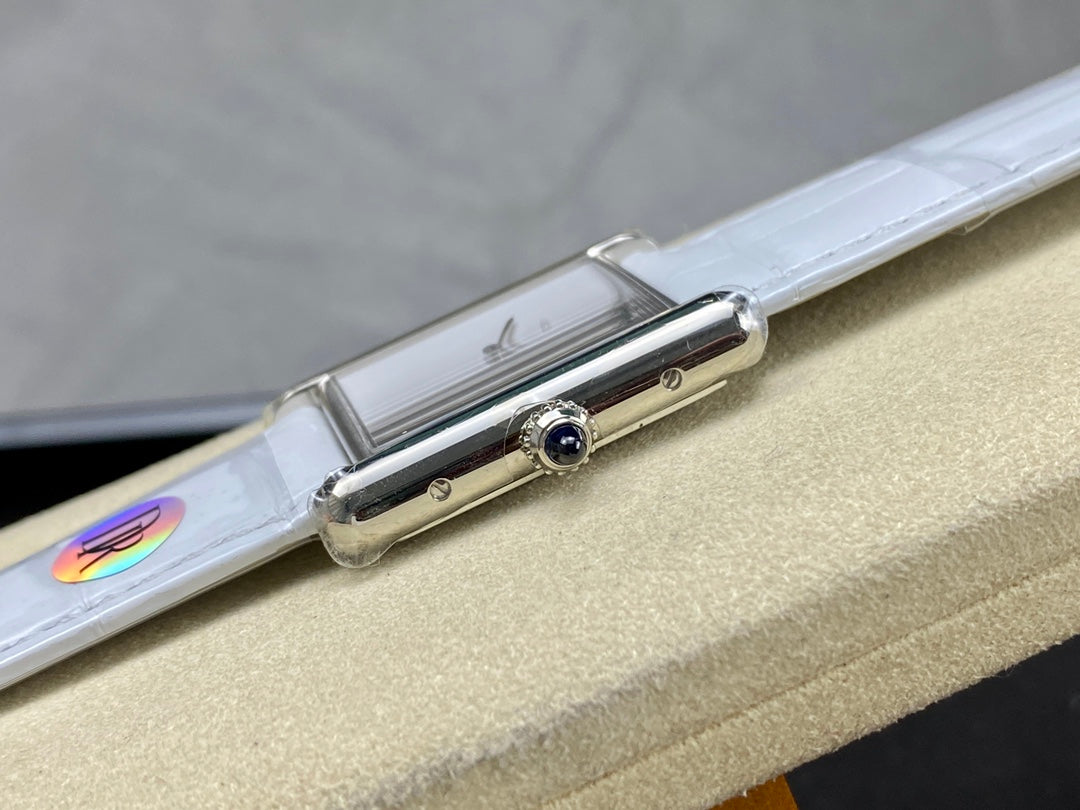 Cartier Tank Must (mostrador branca minimalista) — Cartier