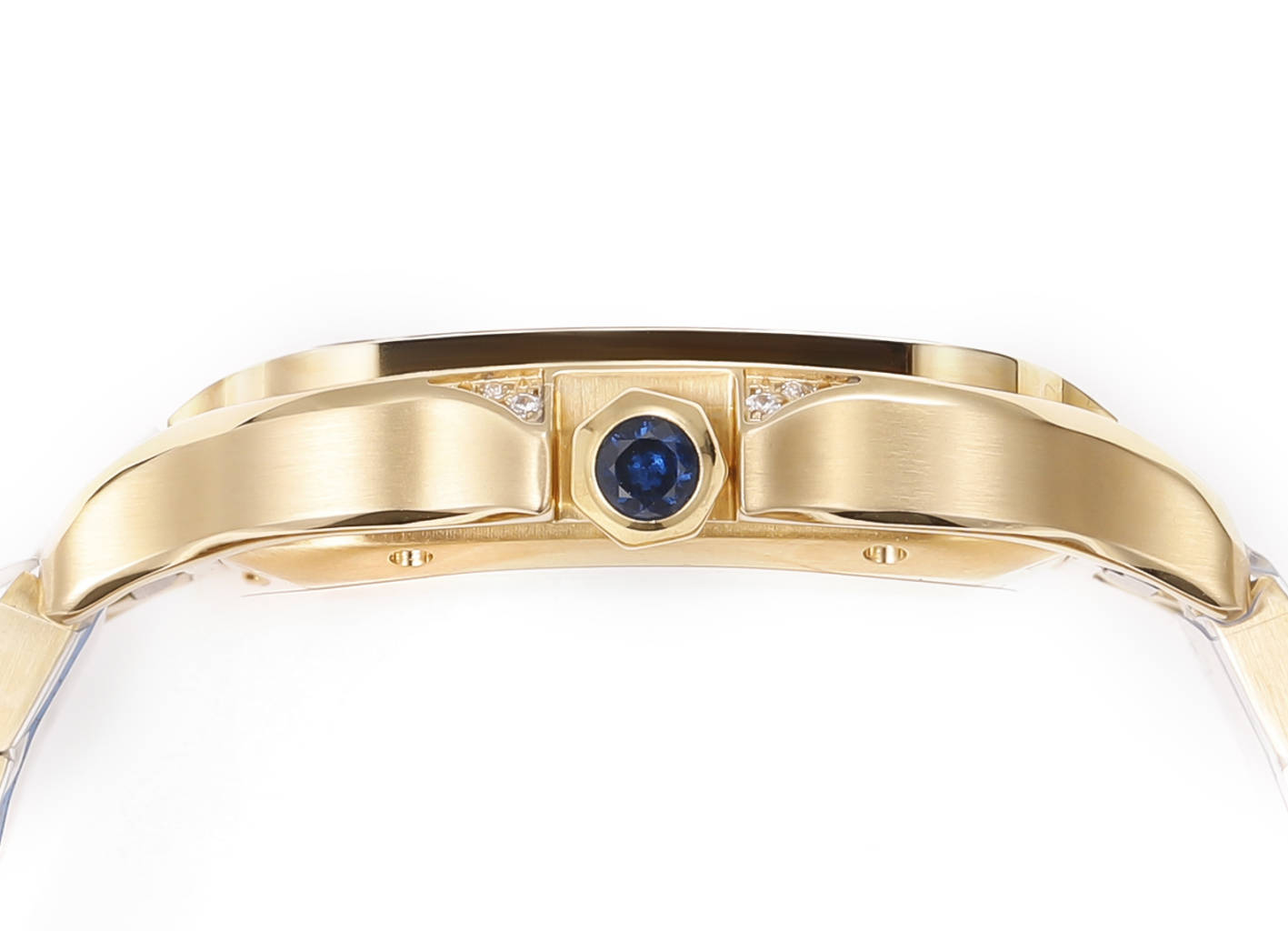 Cartier Santos (versão pavé en ouro) — Cartier