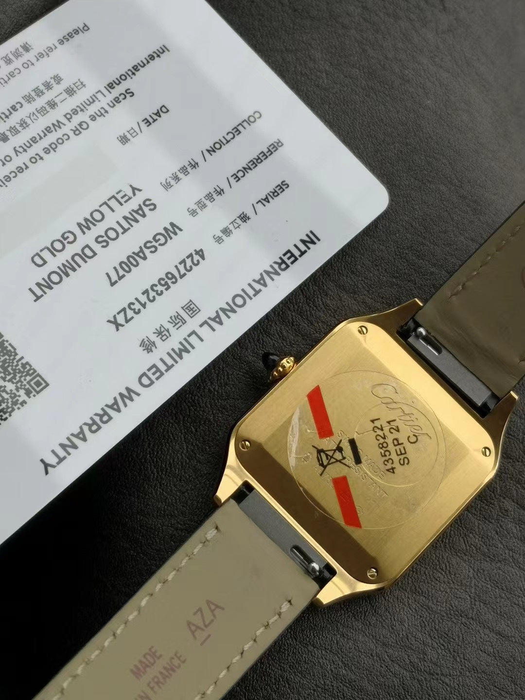 Cartier Santos Dumont (ouro amarillo) — Cartier