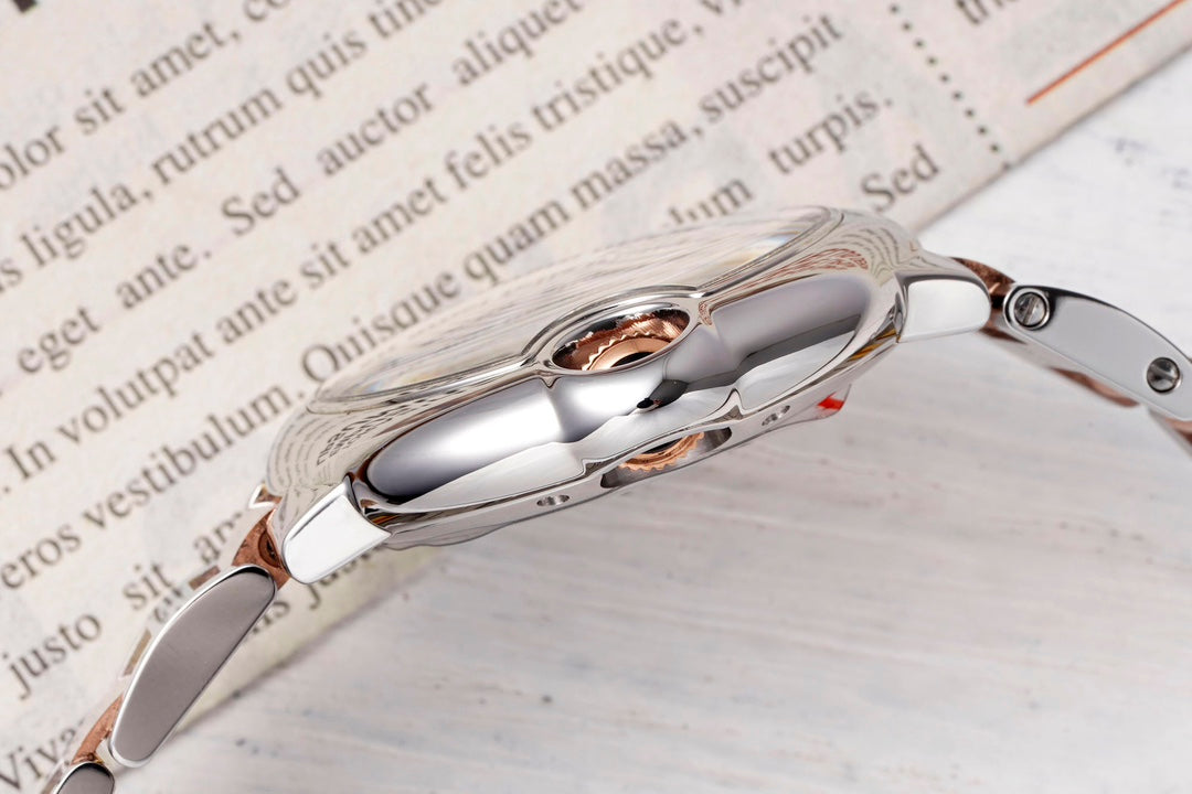 Cartier Ballon Bleu (aço & ouro rosa) — Cartier