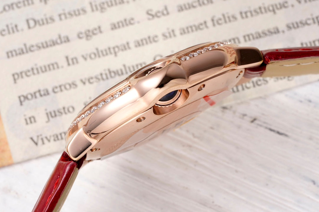 Cartier Ballon Bleu (ouro rosa com diamantes) — Cartier