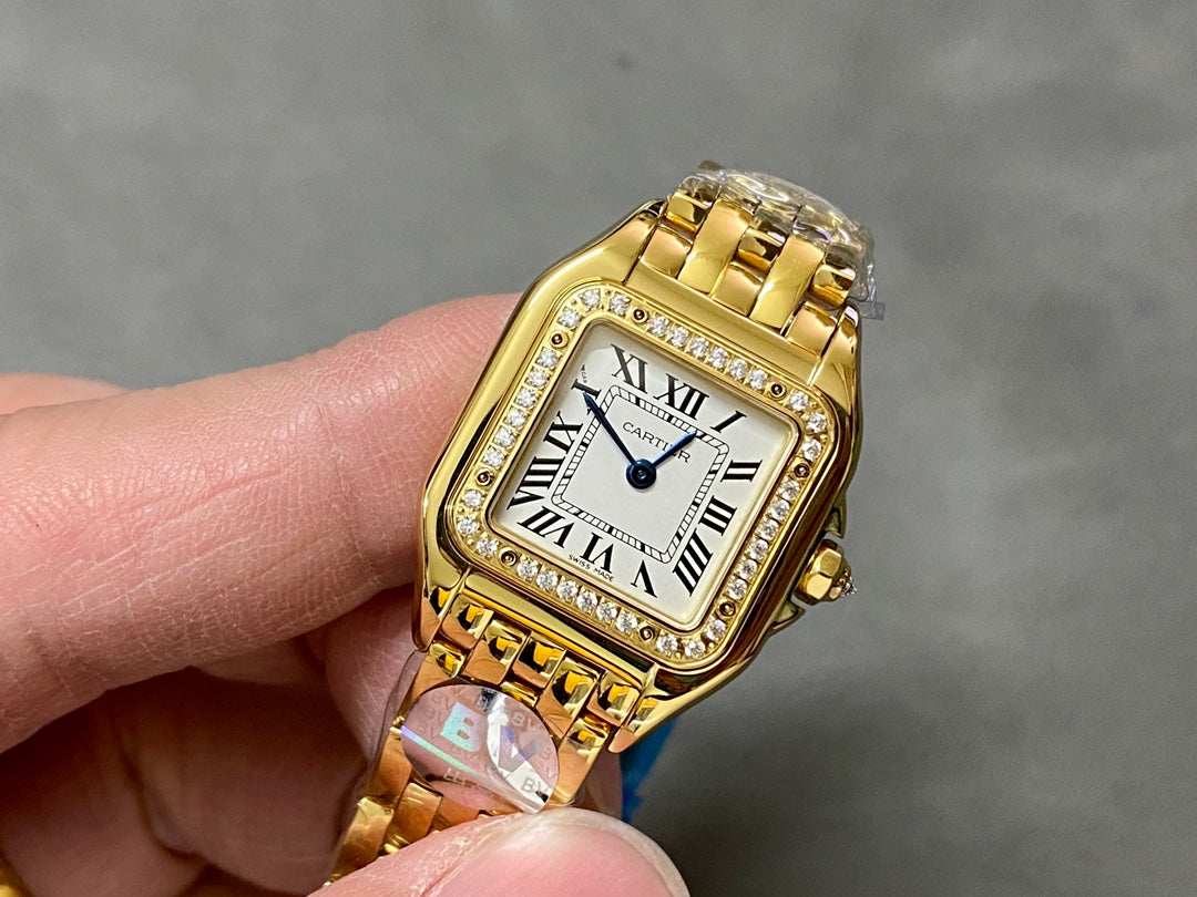 Cartier Panthère (ouro amarillo com diamantes) — Cartier