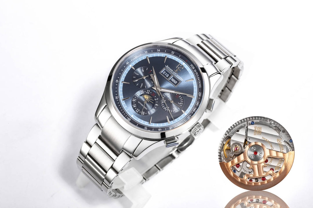 Jaeger-LeCoultre Master Control Chronograph Calendar – versão aço com brazalete — Jaeger-LeCoultre
