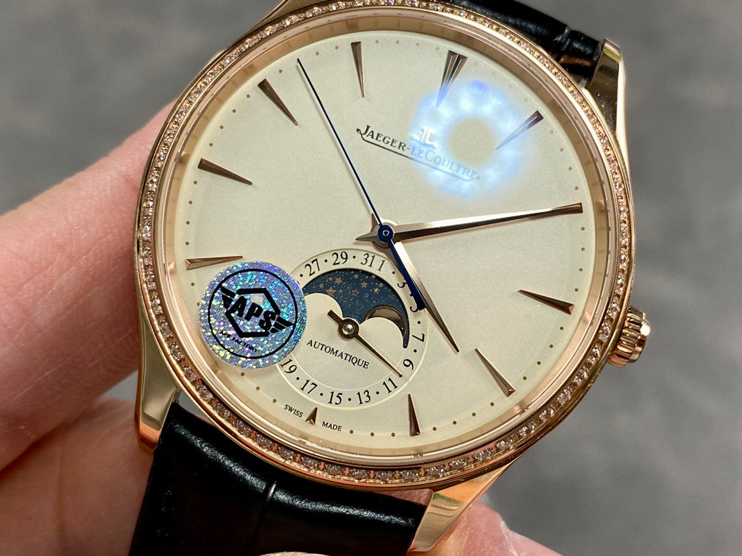 Jaeger-LeCoultre Master Ultra Thin Moon – Ouro rosa com diamantes — Jaeger-LeCoultre