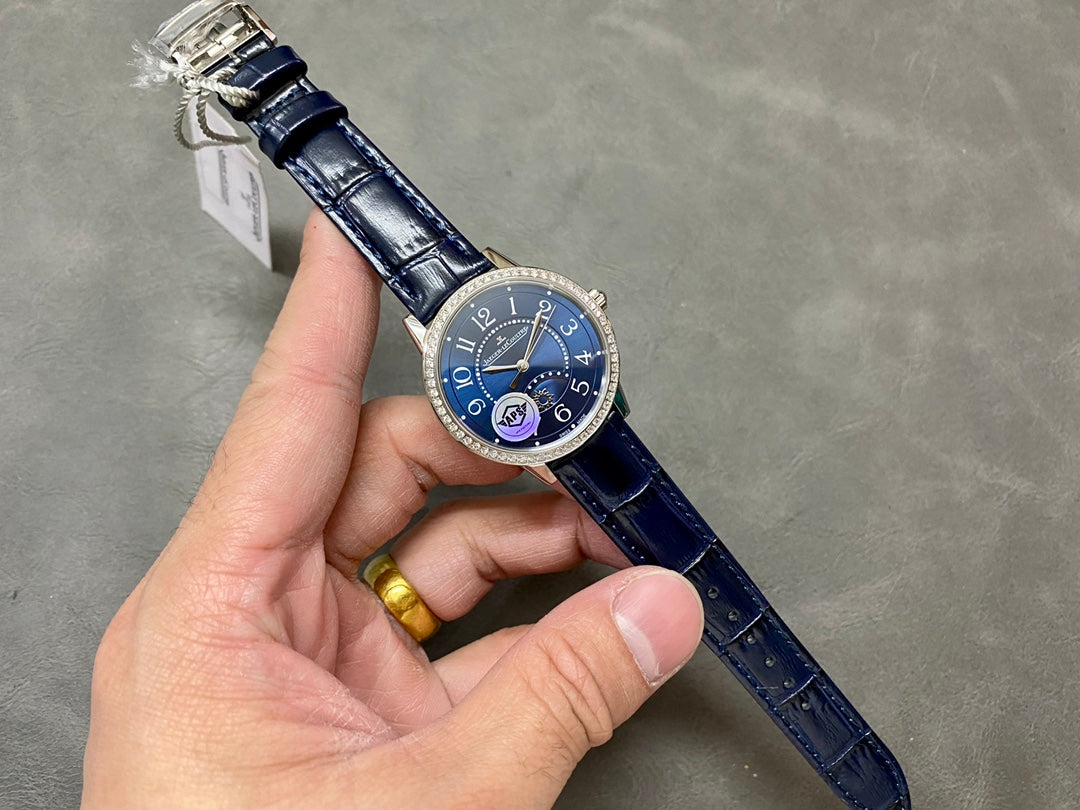 Jaeger-LeCoultre Rendez-Vous Night & Day – Mostrador azul com diamantes — Jaeger-LeCoultre
