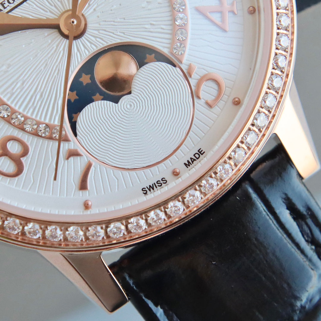 Jaeger-LeCoultre Rendez-Vous Moon – Ouro rosa com diamantes — Jaeger-LeCoultre