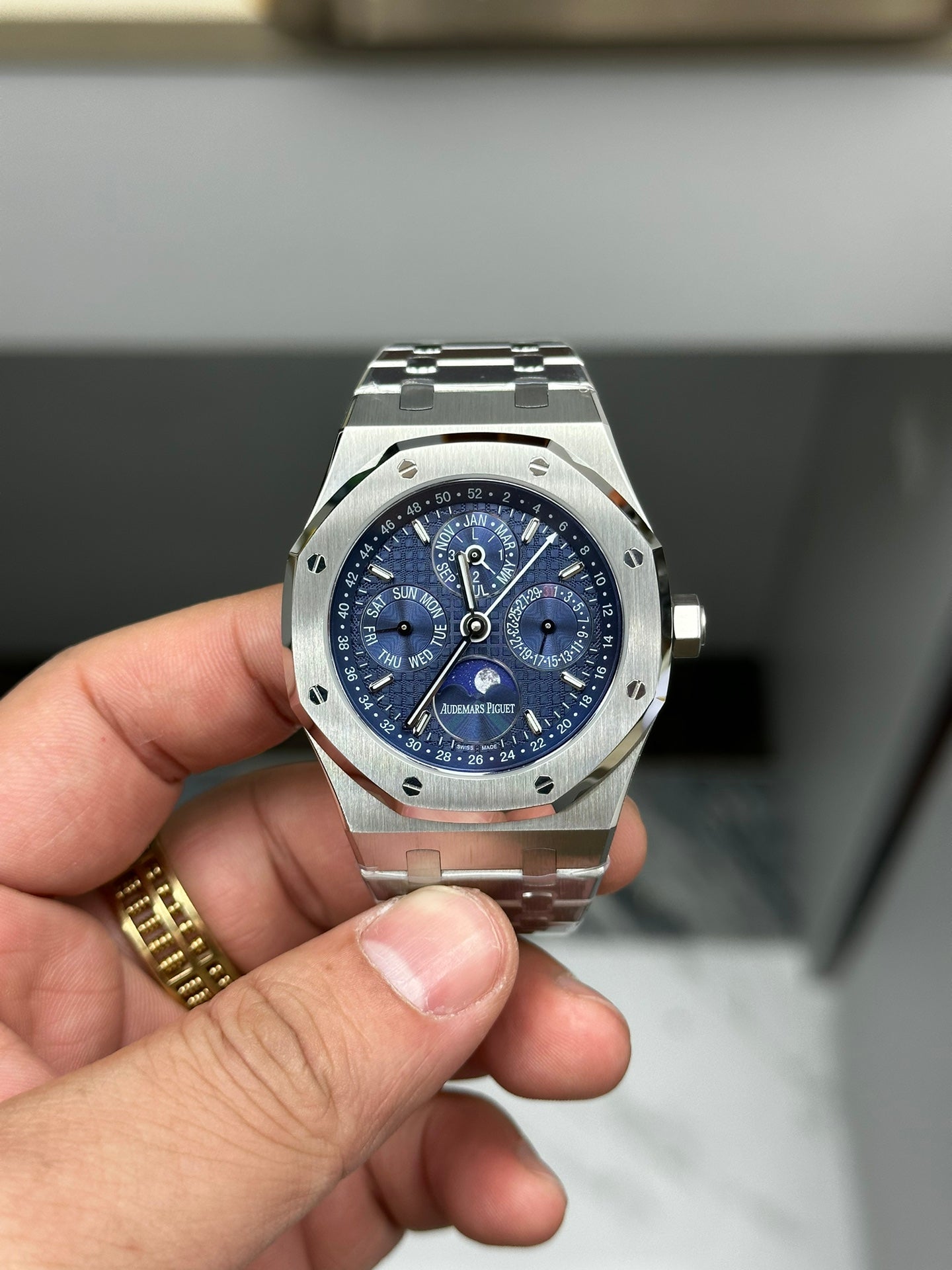 Audemars Piguet Royal Oak Perpetual Calendar (Blue Dial)