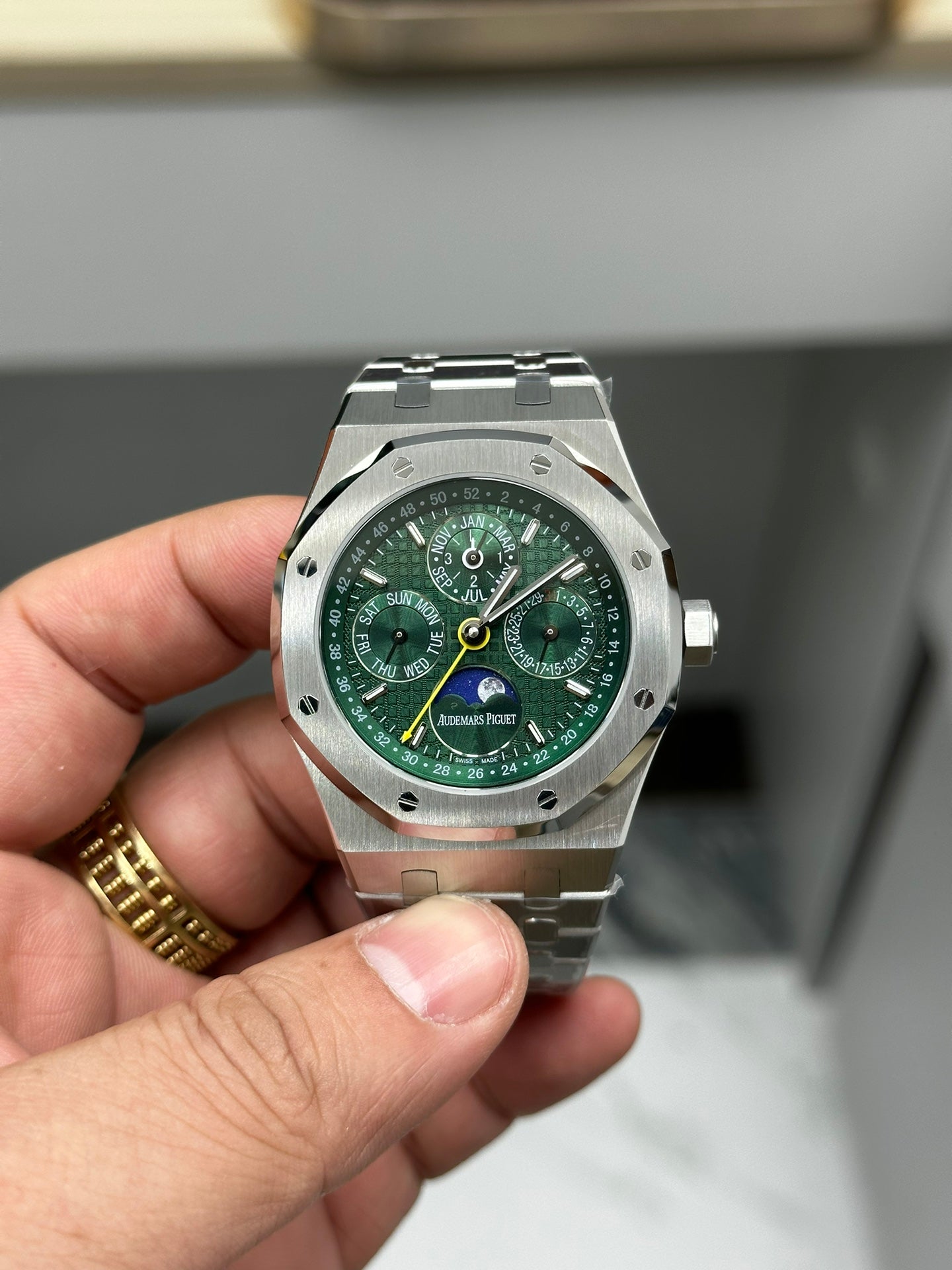 Audemars Piguet Royal Oak Perpetual Calendar “Green Dial”