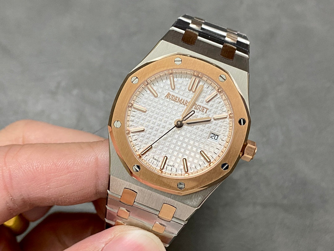 Audemars Piguet Royal Oak Two-Tone (Steel & Rose Gold) – Date — Audemars Piguet