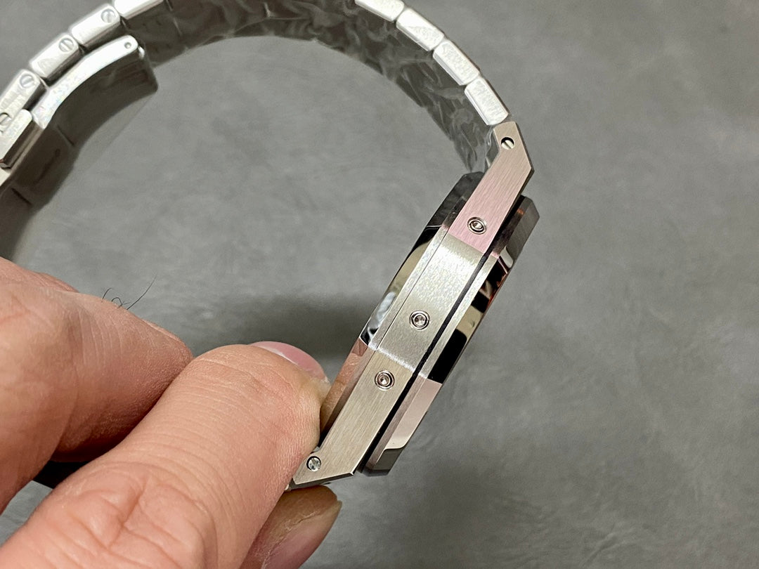 Audemars Piguet Royal Oak Perpetual Calendar “Salmon” en Aço — Audemars Piguet